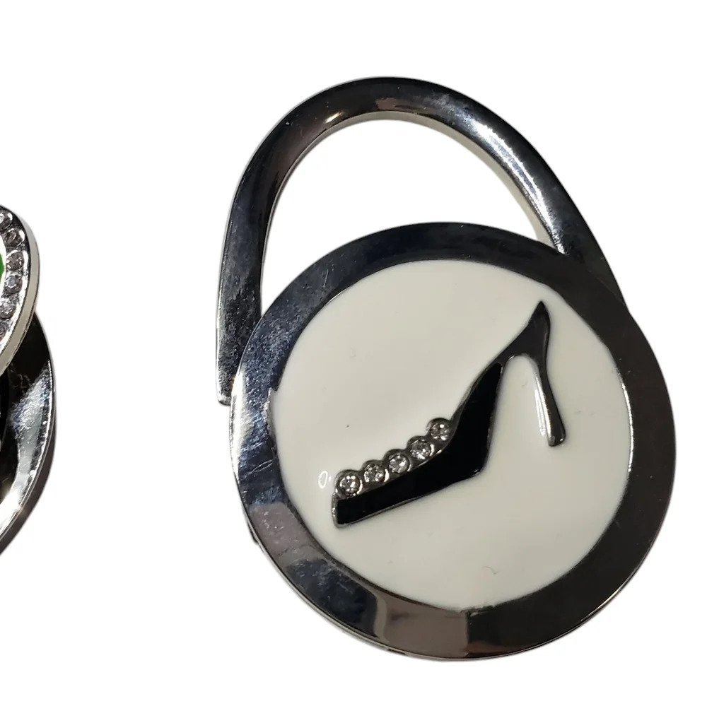 🔷️Purse Hangers Hooks Green Butterfly Fashion Shoe - Picture 4 of 6